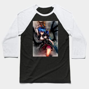 Xenovia Quarta Anime Watercolor Baseball T-Shirt